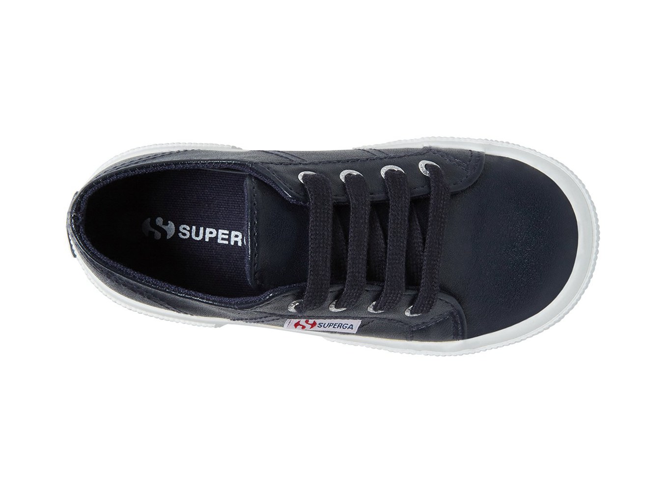 Tenis Infantil Azul Marinho - Superga 2750 Nappaleaj Couro - OANMS-0975